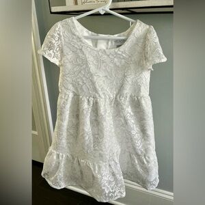 The Children's Place White Tiered Sundress